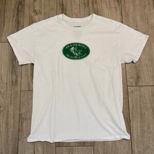 40s & Shorties Heaven Scent White T-Shirt- Large, Minimal Stains, Streetwear Tee